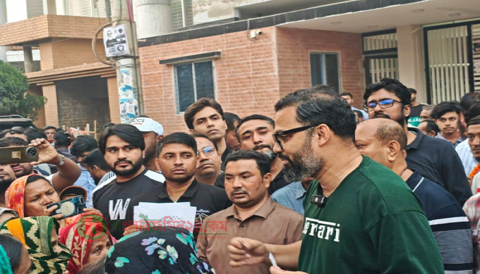 মিরপুরে গণসংযোগ চলাকালে মৃতদেহ দেখে প্রচারণা বন্ধ আমিনুল হকের