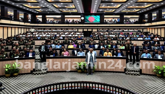 বিদায়ী বক্তব্য দিলেন প্রধান উপদেষ্টা ড. মুহাম্মদ ইউনূস