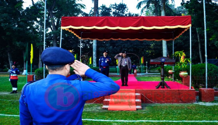 রাজশাহীতে পরিদর্শন প্যারেড ও কল্যাণ সভায় ডিআইজি মোহাম্মদ শাহজাহান — ডিএসবি অফিস বার্ষিক পরিদর্শন