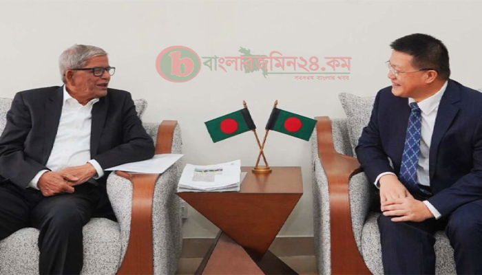 চীনের রাষ্ট্রদূত ইয়াও ওয়েনের সঙ্গে সৌজন্য সাক্ষাৎ: দ্বিপাক্ষিক সহযোগিতা জোরদারে মতবিনিময়